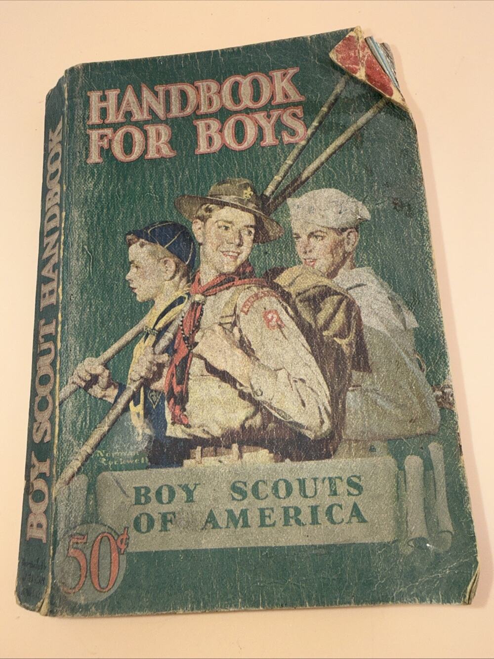 Handbook for Boys Boy Scouts of America Book Vintage 1940’s